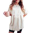 La Tequila È Intolleranza Divertente Senza Glutine T-shirt comoda oversize da donna Ivory