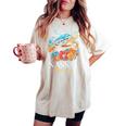 Nassau Bahamas Sea Turtle Scuba Diving Surfer Souvenir Women's Oversized Comfort T-shirt Ivory