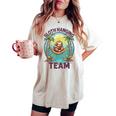 Sloth Hanging Team Sloth Bradipo Sull'amaca Bradipo T-shirt comoda oversize da donna Ivory