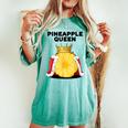 Ananas Queen Camicia Da Donna Con Ananas E Ananas T-shirt comoda oversize da donna Chalky Mint