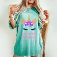 Donna Con Unicorno Mamma Mamacorn Idea Regalo Per Mamma T-shirt comoda oversize da donna Chalky Mint