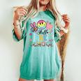 Hello Pre-School Boy Girl Teacher Back To School Pre School Women's Oversized Comfort T-shirt Chalky Mint