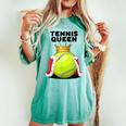 Tennis Queen Da Tennis Da Donna Tennis Da Ragazza T-shirt comoda oversize da donna Chalky Mint