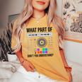 Divertente Dj Per Uomini Donne Sound Engineer Disc Jockey T-shirt comoda oversize da donna Mustard