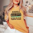 Uomo Se Riesci A Leggere Questa Maglietta La Mia Ragazza T-shirt comoda oversize da donna Mustard