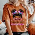 Bruh It's My 12Th Birthday 12 Year Old Birthday For Girl Women's Oversized Comfort T-shirt Yam