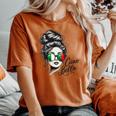 Ciao Bella Italian Flag Sunglasses Language Women's Oversized Comfort T-shirt Yam