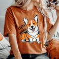 Corgi Mamma Carino Corgi T-shirt comoda oversize da donna Yam