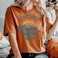 Cousin Crew Lake Squad Groovy Rainbow Vacation Lake Trip Women's Oversized Comfort T-shirt Yam