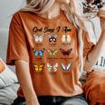 God Says I Am Butterfly Christian Jesus Lover Religious Women's Oversized Comfort T-shirt Yam