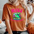 Milf-Man I Love Frogs Groovy Frog T-shirt comoda oversize da donna Yam