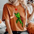 Tartaruga Donne Ragazze Bambini T-shirt comoda oversize da donna Yam