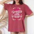 18 Geburtstag Mädchen Geschenk Achtzehnolljährig 2006 T-shirt comoda oversize da donna Crimson