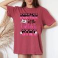 Brother Of The Birthday Girl Mouse Family Matching Women's Oversized Comfort T-shirt Crimson