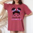 Bruh It's My 12Th Birthday 12 Year Old Birthday For Girl Women's Oversized Comfort T-shirt Crimson