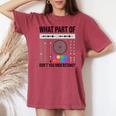 Divertente Dj Per Uomini Donne Sound Engineer Disc Jockey T-shirt comoda oversize da donna Crimson