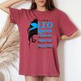 Leo Queen Messy Bun July August Birthday Leo Zodiac Sign Women's Oversized Comfort T-shirt Crimson
