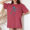 Skateboard Ragazza Skateboard Ragazza Skateboard T-shirt comoda oversize da donna Crimson