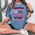 Brother Of The Birthday Girl Mouse Family Matching Women's Oversized Comfort T-shirt Blue Jean