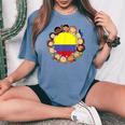 Colombia Flag Hispanic Heritage Month Kid Boy Girl Colombian Women's Oversized Comfort T-shirt Blue Jean