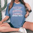 Enfant Licorne Filles J'ai Un Secret Jeais Être Une Grande Soeur T-shirt oversize confortable pour femme Blue Jean