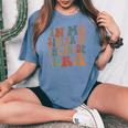 Vintage In My Sister Of The Bride Era Wedding Party Family Women's Oversized Comfort T-shirt Blue Jean