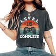15 Anniversario Matrimonio Sposato Da Livello 15 Anni Marito T-shirt comoda oversize da donna Pepper
