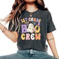 1St Grade Boo Crew First Grade Halloween Costume Teacher Women's Oversized Comfort T-Shirt Pepper