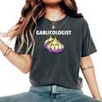 Aglio Uomini Donne Regalo Per Un Aglio Amante Del Pane T-shirt comoda oversize da donna Pepper
