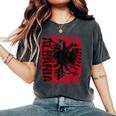 Albania Bandiera Uomini Donne Bambini Albania T-shirt comoda oversize da donna Pepper