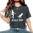 Beagle Mamma Cane Beagle Mama Dinosauro Donne Festa Della Madre T-shirt comoda oversize da donna Pepper