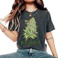 Bee Happy Weed Cannabis Marijuana T-shirt comoda oversize da donna Pepper