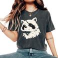 Benda Sull'occhio Bandit Trashpanda Animal Graphic Pirate Raccoon T-shirt comoda oversize da donna Pepper