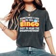Cool Bingo For Bingo Gambling Bingo Player Women's Oversized Comfort T-Shirt Pepper