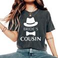 Cugino Della Sposa Cugino Del Matrimonio Sposa T-shirt comoda oversize da donna Pepper