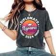 Diplomato 2024 Istituto Agrario Festa Di Diploma Maturità T-shirt comoda oversize da donna Pepper