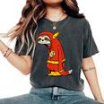 Divertente Sloth Flash Regalo Per Uomini Donne E Bambini T-shirt comoda oversize da donna Pepper