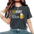 Draunt Definizione Zia Solo Ubriaco Bere T-shirt comoda oversize da donna Pepper