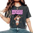 Gym Muscle Mommy Pump Cover For Weightlifting Fitness T-shirt comoda oversize da donna Pepper