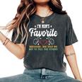 I'm Mom's Favorite Seriously She Told Me Not To Tell Others T-shirt comoda oversize da donna Pepper