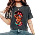 Jolie Fille Africaine Style Afro T-shirt oversize confortable pour femme Pepper