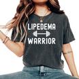 Lipedema Guerriero Lipedema Consapevolezza Linfedema Donne T-shirt comoda oversize da donna Pepper