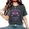 Mind Your Own Damn Business Harris Walz Waltz 2024 Floral Women's Oversized Comfort T-Shirt Pepper
