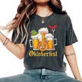 Oktoberfest 2024 Oktoberfest 2024 Costume Cuello Camiseta extragrande cómoda para mujer Pepper