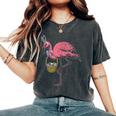 Oreilles De Lapin Mignon Flamingo Rose Chasse Aux Œufs De T-shirt oversize confortable pour femme Pepper