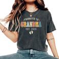 Promoted To Grandma 2025 Soon To Be Grandma Est 2025 Women's Oversized Comfort T-Shirt Pepper