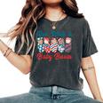 Red White Baby Boom Mother Baby Nurse Nicu Nurse 4Th Of July Women's Oversized Comfort T-Shirt Pepper