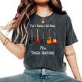 Regalo De Guitarraintage Para Guitarristas Hombres Es Amantes De La Guitarra Camiseta extragrande cómoda para mujer Pepper