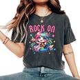 Rock Bambina Rock Ragazza Rock Sirena Bambina T-shirt comoda oversize da donna Pepper