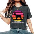 Schnauzer Nano Mama I Schnauzer Nano Retrò T-shirt comoda oversize da donna Pepper